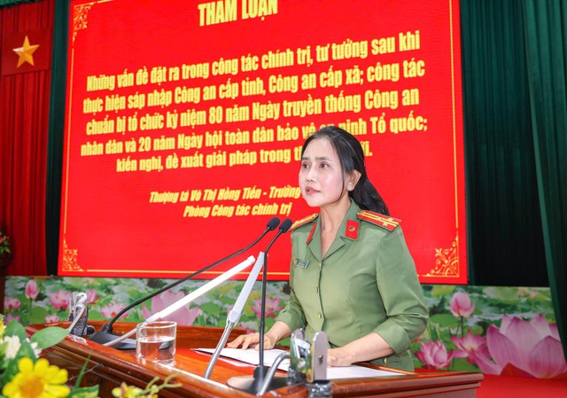 Công an TP Cần Thơ quyết tâm thực hiện thắng lợi nhiệm vụ chính trị trong những tháng cuối năm 2025- Ảnh 4.