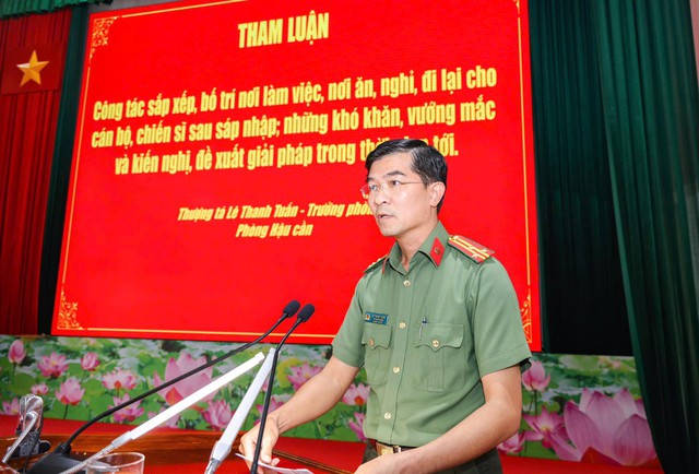 Công an TP Cần Thơ quyết tâm thực hiện thắng lợi nhiệm vụ chính trị trong những tháng cuối năm 2025- Ảnh 5.