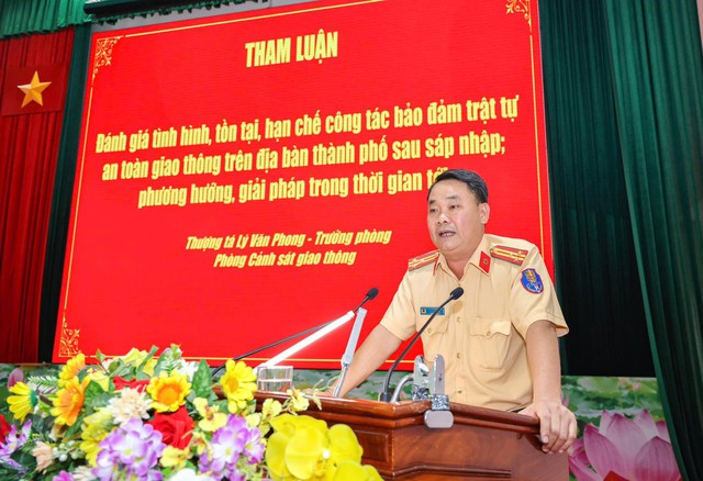 Công an TP Cần Thơ quyết tâm thực hiện thắng lợi nhiệm vụ chính trị trong những tháng cuối năm 2025- Ảnh 6.