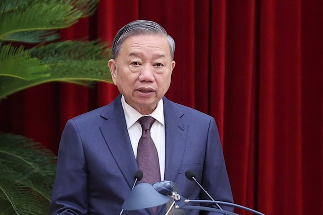 Toàn văn phát biểu của Tổng Bí thư Tô Lâm tại phiên khai mạc Hội nghị lần thứ 12 Ban Chấp hành Trung ương Đảng khóa XIII- Ảnh 1. Toàn văn phát biểu của Tổng Bí thư Tô Lâm tại phiên khai mạc Hội nghị lần thứ 12 Ban Chấp hành Trung ương Đảng khóa XIII- Ảnh 1.
