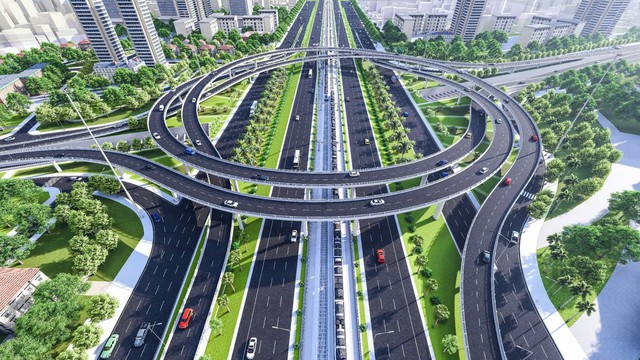 Hà Nội: Phê duyệt phương án, vị trí 3 nút giao thông trọng điểm Vành đai 3,5- Ảnh 1.