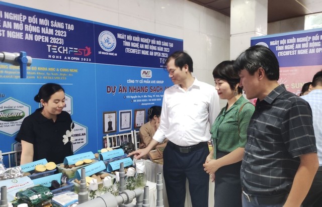 Thúc đẩy khởi nghiệp và chuyển đổi số qua ngày Hội Khởi nghiệp sáng tạo tỉnh Nghệ An mở rộng năm 2025- Ảnh 1. Thúc đẩy khởi nghiệp và chuyển đổi số qua ngày Hội Khởi nghiệp sáng tạo tỉnh Nghệ An mở rộng năm 2025- Ảnh 1.