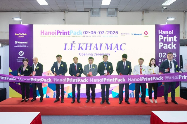 Hà Nội: Giao thoa công nghệ in ấn và bao bì tại Triển lãm HanoiPrintPack 2025- Ảnh 1.