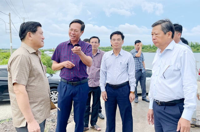 Cà Mau: Tháo gỡ, đẩy nhanh tiến độ Khu nông nghiệp ứng dụng công nghệ cao phát triển tôm- Ảnh 1. Cà Mau: Tháo gỡ, đẩy nhanh tiến độ Khu nông nghiệp ứng dụng công nghệ cao phát triển tôm- Ảnh 1.