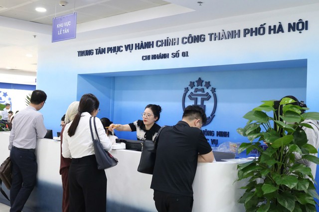 Hà Nội đẩy mạnh giải quyết TTHC trực tuyến trên hệ thống dịch vụ công- Ảnh 1. Hà Nội đẩy mạnh giải quyết TTHC trực tuyến trên hệ thống dịch vụ công- Ảnh 1.