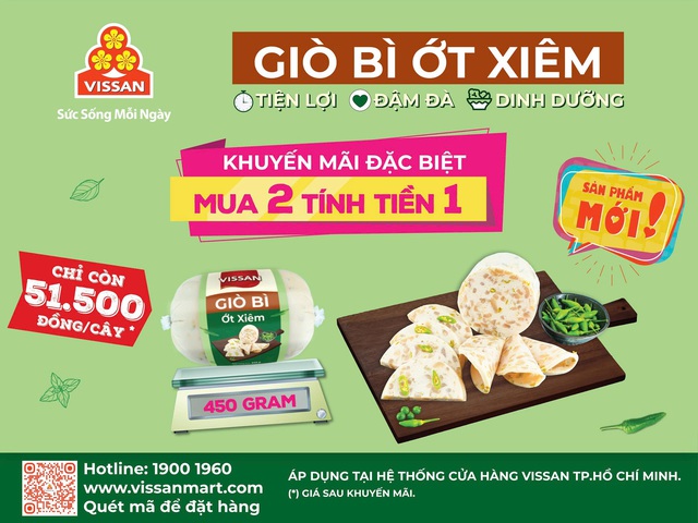VISSAN ra mắt sản phẩm phù hợp người trẻ, gia đình bận rộn, người yêu món Việt- Ảnh 1. VISSAN ra mắt sản phẩm phù hợp người trẻ, gia đình bận rộn, người yêu món Việt- Ảnh 1.