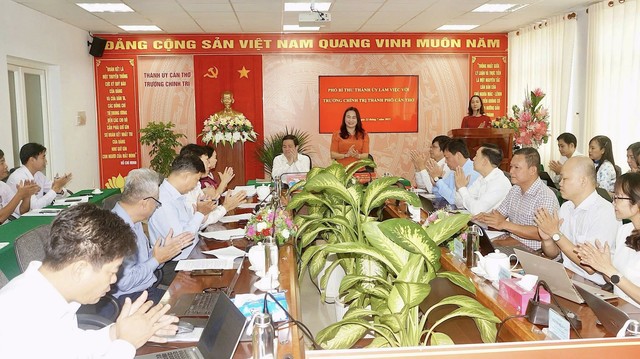 Trường Chính trị TP Cần Thơ: Nhiều nhiệm vụ có tính đột phá, tạo nền tảng cho giai đoạn mới- Ảnh 1. Trường Chính trị TP Cần Thơ: Nhiều nhiệm vụ có tính đột phá, tạo nền tảng cho giai đoạn mới- Ảnh 1.