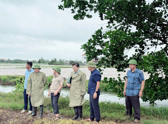 Hưng Yên: Tăng cường công tác phòng, chống bão số 3 tại cơ sở- Ảnh 1. Hưng Yên: Tăng cường công tác phòng, chống bão số 3 tại cơ sở- Ảnh 1.