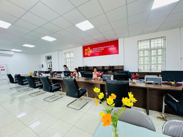 TTPVHCC phường Tam Thanh: Đẩy mạnh số hóa, hướng tới chính quyền điện tử- Ảnh 1.