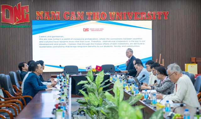 Trường ĐH Nam Cần Thơ hợp tác chiến lược với Trường Bách khoa - ĐH Quốc gia Pusan- Ảnh 2.