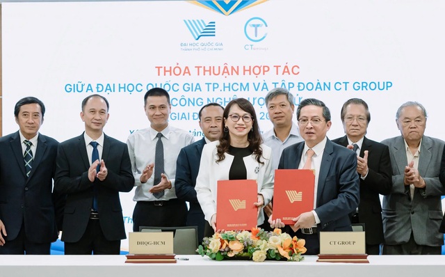 CT Group và ĐHQG-HCM: Hợp tác nghiên cứu phát triển sản phẩm chiến lược quốc gia- Ảnh 1. CT Group và ĐHQG-HCM: Hợp tác nghiên cứu phát triển sản phẩm chiến lược quốc gia- Ảnh 1.