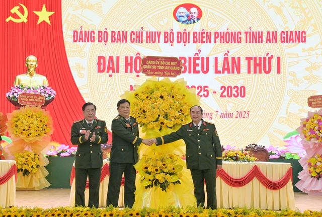 Đại hội Đại biểu Đảng bộ Ban Chỉ huy BĐBP tỉnh An Giang lần thứ I, nhiệm kỳ 2025 - 2030- Ảnh 3.