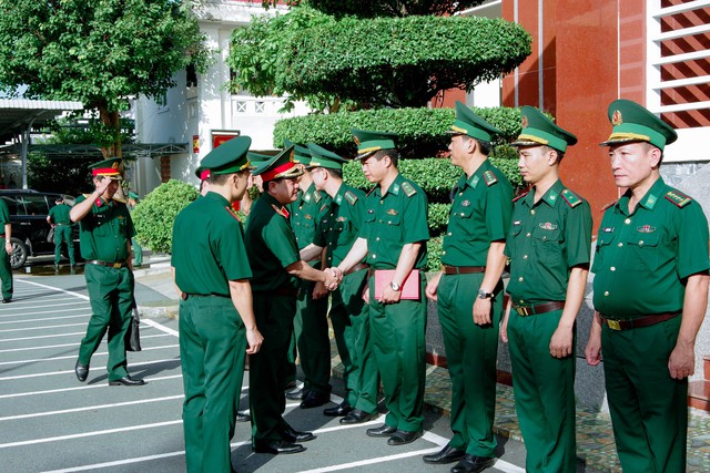 Bộ Tư lệnh Quân khu 9 kiểm tra tại Ban chỉ huy BĐBP TP Cần Thơ- Ảnh 1.