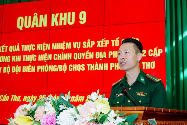 Bộ Tư lệnh Quân khu 9 kiểm tra tại Ban chỉ huy BĐBP TP Cần Thơ- Ảnh 3.