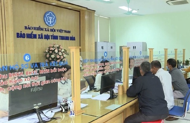 Bảo hiểm xã hội tỉnh Thanh Hóa: Thông báo thay đổi tên cơ quan, mẫu con dấu và địa bàn quản lý- Ảnh 1.