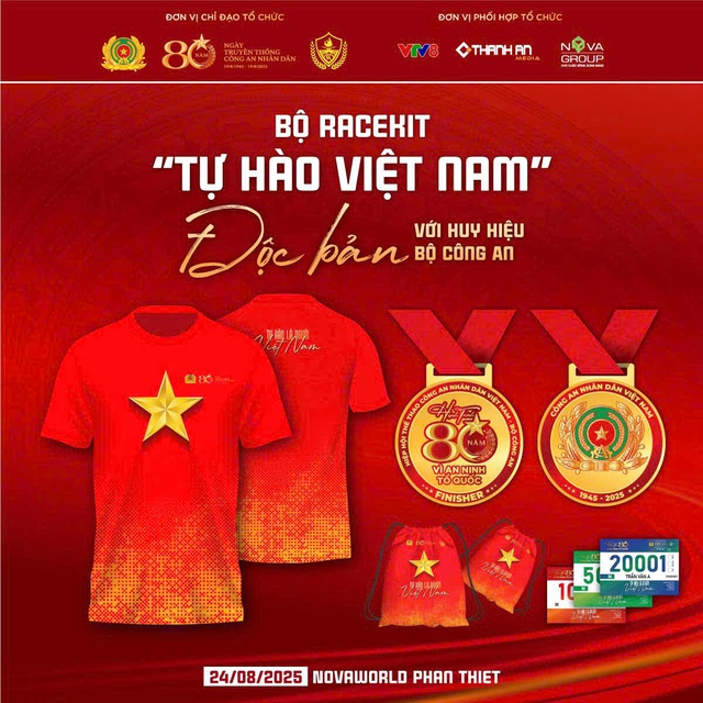 Giải chạy “Hành trình 80 năm vì An ninh Tổ quốc” sẽ thu hút 5.000 người tham gia- Ảnh 1. Giải chạy “Hành trình 80 năm vì An ninh Tổ quốc” sẽ thu hút 5.000 người tham gia- Ảnh 1.