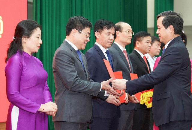 Thái Nguyên công bố quyết định bổ nhiệm lãnh đạo Sở  Y tế - Ảnh 1.