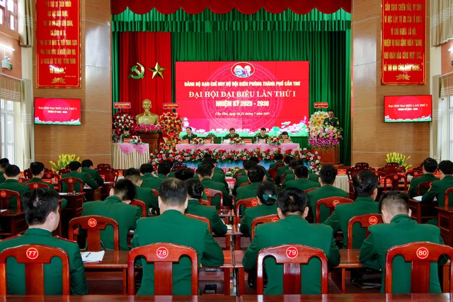 Phiên trù bị Đại hội Đại biểu Ban Chỉ huy BĐBP TP. Cần Thơ lần thứ I- Ảnh 1.
