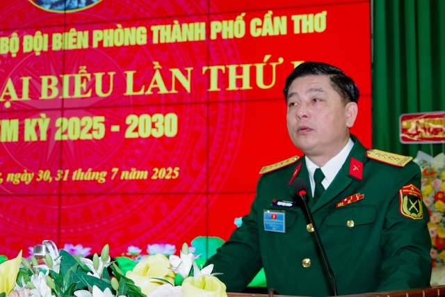 Đại hội Đảng bộ BĐBP Cần Thơ: "Đoàn kết - Dân chủ - Kỷ cương - Sáng tạo - Phát triển"- Ảnh 7. Đại hội Đảng bộ BĐBP Cần Thơ: "Đoàn kết - Dân chủ - Kỷ cương - Sáng tạo - Phát triển"- Ảnh 7.