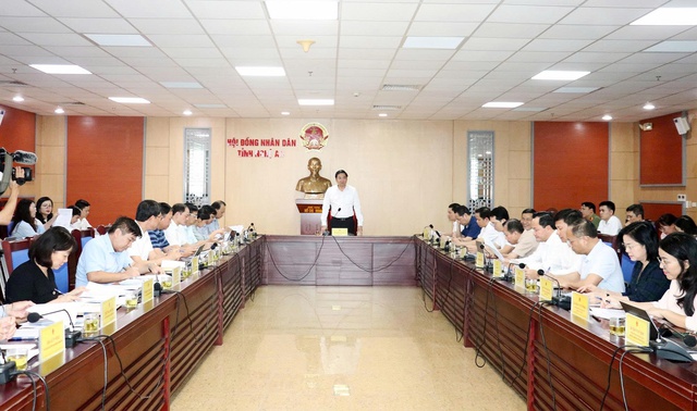 Thường trực HĐND tỉnh Nghệ An thẩm tra nội dung trình Kỳ họp thường lệ giữa năm 2025- Ảnh 1. Thường trực HĐND tỉnh Nghệ An thẩm tra nội dung trình Kỳ họp thường lệ giữa năm 2025- Ảnh 1.