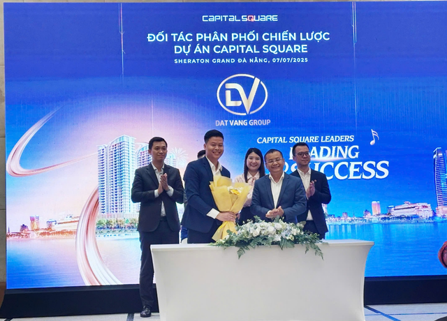 Đất Vàng Group chính thức trở thành đơn vị phân phối chiến lược dự án Capital Square- Ảnh 1. Đất Vàng Group chính thức trở thành đơn vị phân phối chiến lược dự án Capital Square- Ảnh 1.