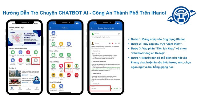 Hà Nội: Thêm tính năng Trợ lý ảo và Tổng đài viên AI Công an trên ứng dụng iHanoi- Ảnh 1.