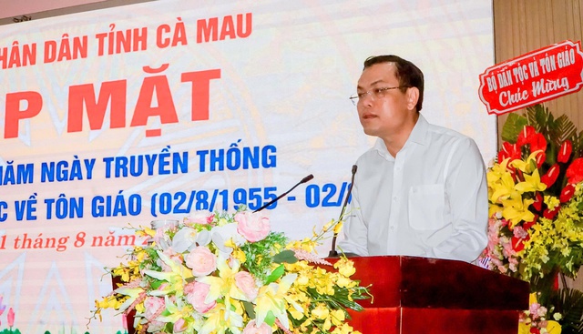 Cà Mau: Kỷ niệm 70 năm Ngày truyền thống ngành Quản lý Nhà nước về công tác tôn giáo- Ảnh 3.