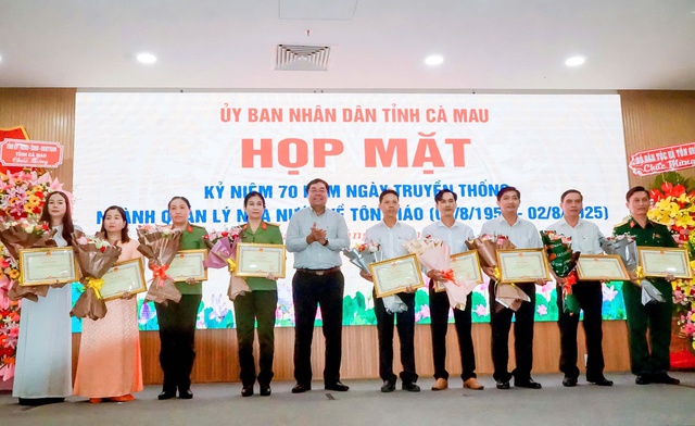 Cà Mau: Kỷ niệm 70 năm Ngày truyền thống ngành Quản lý Nhà nước về công tác tôn giáo- Ảnh 2.