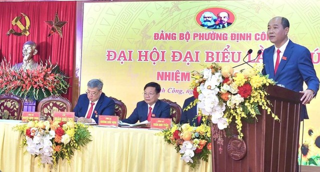 ĐHĐB Đảng bộ phường Định Công lần thứ I, nhiệm kỳ 2025 - 2030 thành công tốt đẹp- Ảnh 3. ĐHĐB Đảng bộ phường Định Công lần thứ I, nhiệm kỳ 2025 - 2030 thành công tốt đẹp- Ảnh 3.