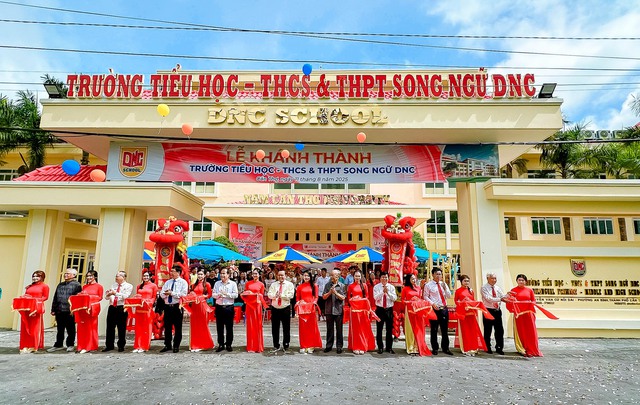 Trường Đại học Nam Cần Thơ khánh thành trường liên cấp song ngữ DNC- Ảnh 1.