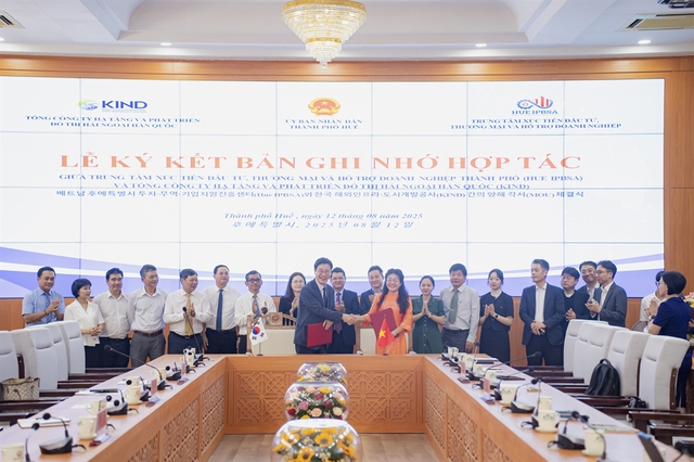 Huế - Hàn Quốc hợp tác, kết nối phát triển hạ tầng, đô thị bền vững, không gian xanh- Ảnh 1.