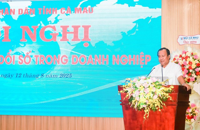 Cà Mau thúc đẩy chuyển đổi số trong cộng đồng doanh nghiệp- Ảnh 3. Cà Mau thúc đẩy chuyển đổi số trong cộng đồng doanh nghiệp- Ảnh 3.