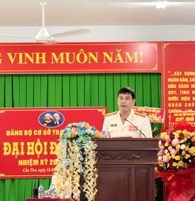 Những ý kiến tâm huyết của đại biểu gửi tới Đại hội Đảng bộ Công an TP Cần Thơ, nhiệm kỳ 2025 - 2030- Ảnh 1.