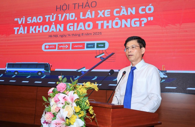 "Vì sao từ 1/10, lái xe cần có tài khoản giao thông?"- Ảnh 1.