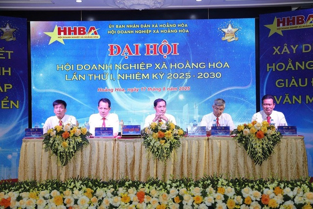 Thanh Hóa: Hội Doanh nghiệp xã Hoằng Hóa tổ chức Đại hội lần thứ I, nhiệm kỳ 2025-2030- Ảnh 1.