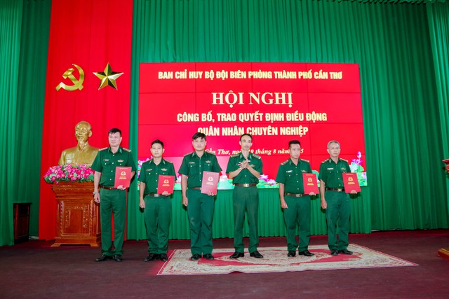 Ban Chỉ huy BĐBP TP Cần Thơ giao ban công tác Biên phòng tháng 8- Ảnh 6.