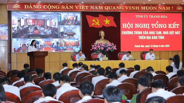 Thanh Hóa: Chương trình xóa nhà tạm, nhà dột nát hoàn thành trước thời gian Chính phủ quy định- Ảnh 1. Thanh Hóa: Chương trình xóa nhà tạm, nhà dột nát hoàn thành trước thời gian Chính phủ quy định- Ảnh 1.
