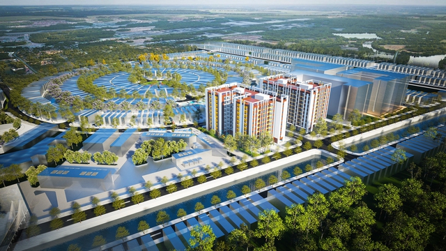 Cà Mau khởi công xây dựng 1.200 căn nhà ở xã hội tại phường An Xuyên- Ảnh 1. Cà Mau khởi công xây dựng 1.200 căn nhà ở xã hội tại phường An Xuyên- Ảnh 1.
