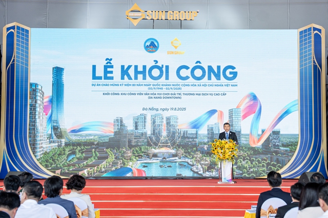 Sun Group: Khởi công siêu tổ hợp văn hóa vui chơi giải trí, thương mại dịch vụ tại Đà Nẵng- Ảnh 1.