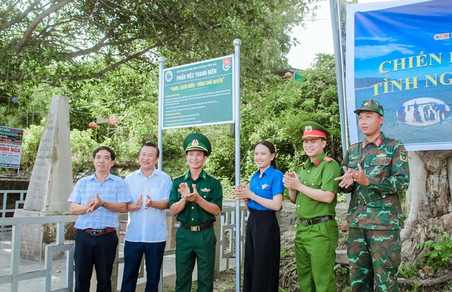 Đồn Biên phòng Tiên Hải: Góp sức bảo vệ chủ quyền, giữ sạch môi trường biển đảo- Ảnh 5.