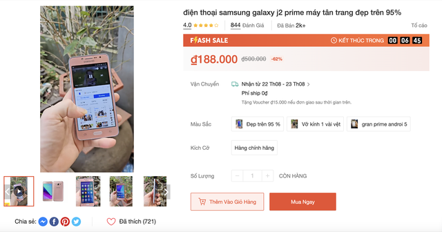 Mẫu điện thoại Samsung ra mắt 10 năm giờ bán giá 188k trên Shopee vẫn có nhiều người mua: Thật khó tin- Ảnh 1.
