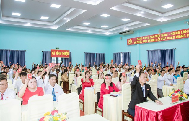 Phiên trù bị Đại hội đại biểu Đảng bộ xã Vĩnh Thuận lần thứ I, nhiệm kỳ 2025-2030- Ảnh 4. Phiên trù bị Đại hội đại biểu Đảng bộ xã Vĩnh Thuận lần thứ I, nhiệm kỳ 2025-2030- Ảnh 4.