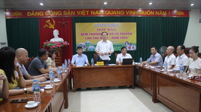 Thái Nguyên: Sắp diễn ra Chương trình "Đêm thượng đài võ cổ truyền" lần thứ I- Ảnh 1.