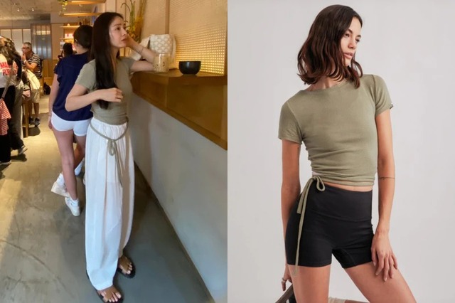 Chiếc áo cháy hàng nhanh hơn tốc độ ánh sáng nhờ Kim Tae Hee- Ảnh 5.