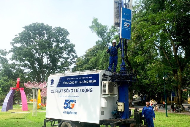 Các nhà mạng tăng cường trạm thu phát sóng phục vụ sự kiện A80- Ảnh 1. Các nhà mạng tăng cường trạm thu phát sóng phục vụ sự kiện A80- Ảnh 1.