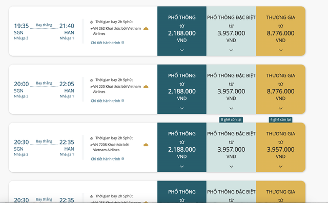 Giá vé máy bay dịp Quốc khánh 2/9 hạ nhiệt- Ảnh 1. Giá vé máy bay dịp Quốc khánh 2/9 hạ nhiệt- Ảnh 1.