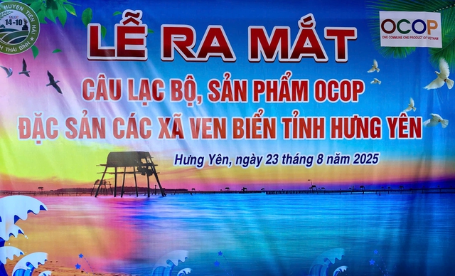Ra mắt Câu lạc bộ OCOP - Đặc sản các xã ven biển tỉnh Hưng Yên- Ảnh 1.