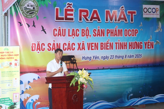 Ra mắt Câu lạc bộ OCOP - Đặc sản các xã ven biển tỉnh Hưng Yên- Ảnh 2.