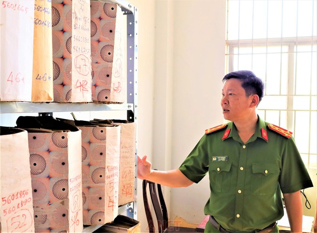 Lãnh đạo Công an thành phố làm việc với Công an xã Tân Bình, kịp thời tháo gỡ các khó khăn, vướng mắc- Ảnh 6.
