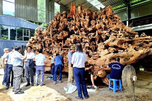 Tác phẩm Non bộ "Cội nguồn" - định hướng sẽ xác lập Kỷ lục quốc gia- Ảnh 2. Tác phẩm Non bộ "Cội nguồn" - định hướng sẽ xác lập Kỷ lục quốc gia- Ảnh 2.